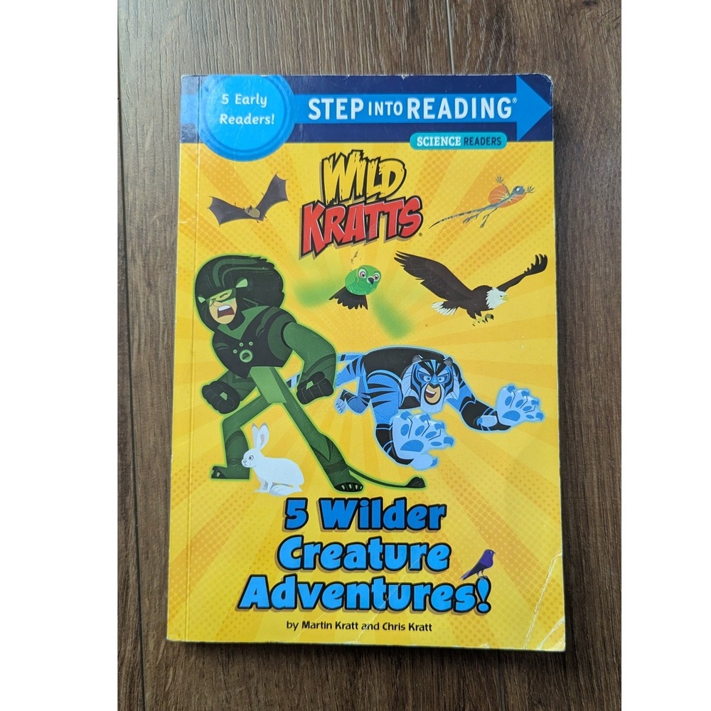 Wild‎ Kratts 5 Early Readers Step into Reading Level 2 Paperback Book